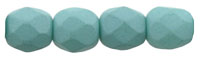 Fire-Polish 4mm (loose) : Saturated Teal