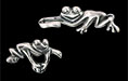 Friendly Frogs Toggle : Antique Silver