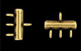 Strand Connector 10/12mm : Antique Brass