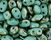 MiniDuo 4 x 2.5mm (loose) : Turquoise - Celsian