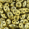 SuperDuo 5 x 2mm (loose) : Polished Brass