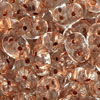 SuperDuo 5 x 2mm (loose) : Crystal - Copper-Lined