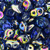 SuperDuo 5 x 2mm (loose) : Sapphire - Vitral