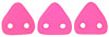 CzechMates Triangle 6mm (loose) : Neon - Pink
