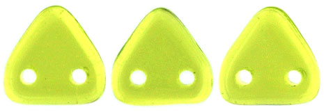 CzechMates Triangle 6mm (loose) : Olivine