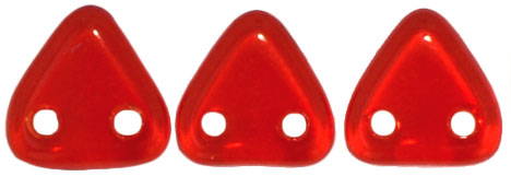 CzechMates Triangle 6mm (loose) : Siam Ruby