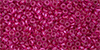 TOHO - Demi Round 11/0 2.2mm : HYBRID ColorTrends: Transparent - Pink Yarrow