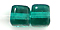 Cubes - 5/6mm: Emerald