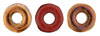 O-Bead 1x4mm Tube 2.5" : Opaque Red - Sunset 1/2