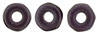 Ring Bead 1/4mm : Metallic Suede - Dk Plum