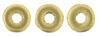 Ring Bead 1/4mm : Matte - Metallic Flax