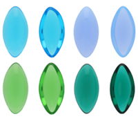 Cabochons Navette 20x10mm