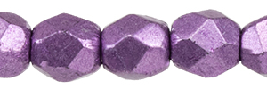 Fire-Polish 2mm (loose) : ColorTrends: Saturated Metallic Grapeade