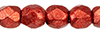 Fire-Polish 2mm (loose) : ColorTrends: Saturated Metallic Cranberry