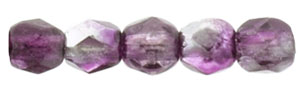 Fire-Polish 2mm (loose) : Mirror - Orchid