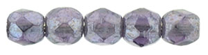 Fire-Polish 2mm (loose) : Luster - Tanzanite