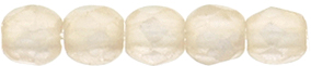 Fire-Polish 2mm (loose) : Sueded Gold Rosaline