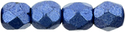 Fire-Polish 3mm (loose) : ColorTrends: Saturated Metallic Navy Peony