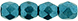 Firepolish 3mm (loose) : ColorTrends: Saturated Metallic Shaded Spruce