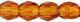 Firepolish 3mm (loose) : Dk Topaz