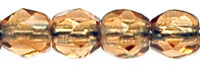 Fire-Polish 3mm (loose) : Smoky Topaz