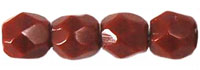 Fire-Polish 3mm (loose) : Opaque Burgundy