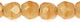 Firepolish 3mm (loose) : Lt Honey Beige