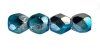 Fire-Polish 3mm (loose) : Coated - Capri Silver 1/2