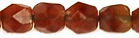 Fire-Polish 3mm (loose) : Brown/Beige