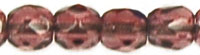 Fire-Polish 3mm (loose) : Dk Amethyst