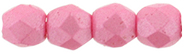 Fire-Polish 3mm (loose) : Pearl Shine - Pink