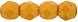 Firepolish 3mm (loose) : Gold Shine - Orange