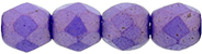 Fire-Polish 3mm (loose) : Gold Shine - Purple