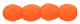 Firepolish 3mm (loose) : Neon - Orange