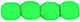 Firepolish 3mm (loose) : Neon - Green