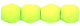 Firepolish 3mm (loose) : Neon - Lt Olivine