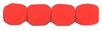 Fire-Polish 3mm (loose) : Neon - Red