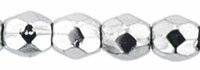 Fire-Polish 3mm (loose) : Silver