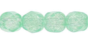 Fire-Polish 3mm (loose) : Seafoam Green