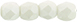 Firepolish 3mm (loose) : Powdery - Pastel White