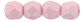Firepolish 3mm (loose) : Powdery - Pastel Pink
