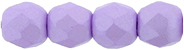 Fire-Polish 3mm (loose) : Powdery - Pastel Purple