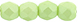 Firepolish 3mm (loose) : Powdery - Pastel Lime