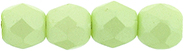 Fire-Polish 3mm (loose) : Powdery - Pastel Lime