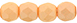 Firepolish 3mm (loose) : Powdery - Pastel Orange
