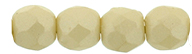 Fire-Polish 3mm (loose) : Powdery - Beige