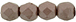 Firepolish 3mm (loose) : Powdery - Brown