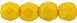 Firepolish 3mm (loose) : Powdery - Sunflower