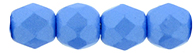 Fire-Polish 3mm (loose) : Powdery - Lt Blue