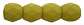 Firepolish 3mm (loose) : Lemongrass